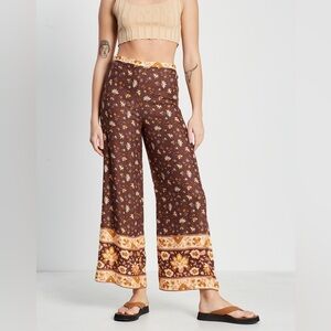 Barefoot Blonde Collection Bohemia Pants in Mauve Size XS